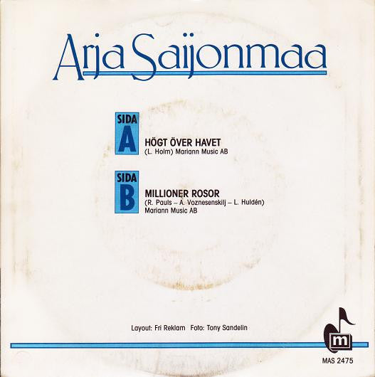 Arja Saijonmaa - Högt Över Havet