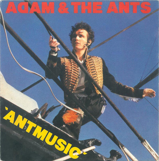 Adam And The Ants - Antmusic Vinyl Singles Vinyl Very Good (VG) <br> Hoes Good Plus (G+)