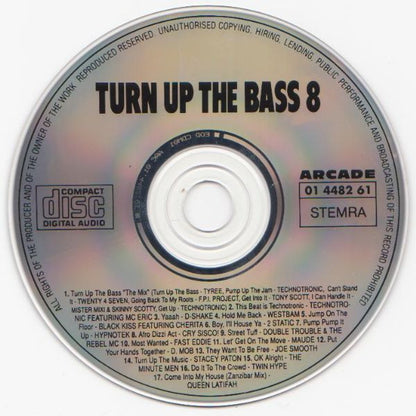 Various - Turn Up The Bass Volume 8 (CD)