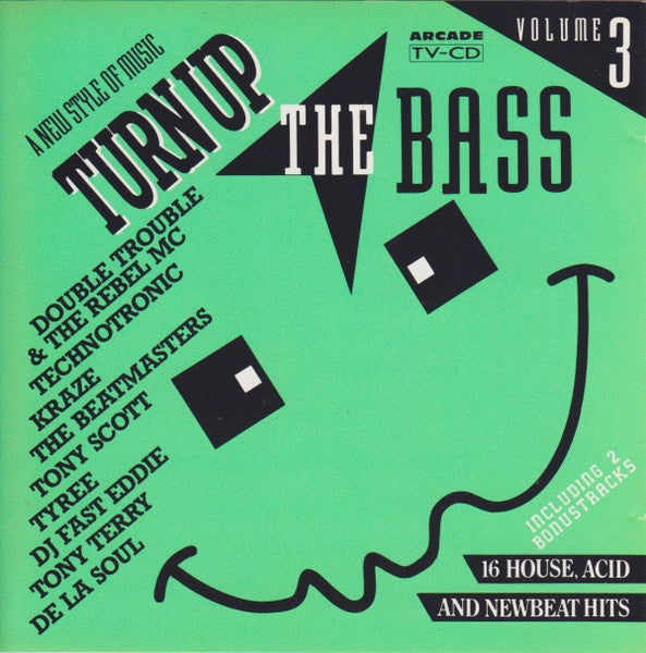 Various - Turn Up The Bass Volume 3 (CD) Compact Disc Goede Staat