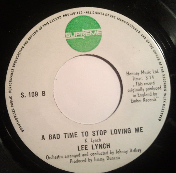 Lee Lynch - Stay Awhile Vinyl Singles Vinyl Goed / Hoes Generic