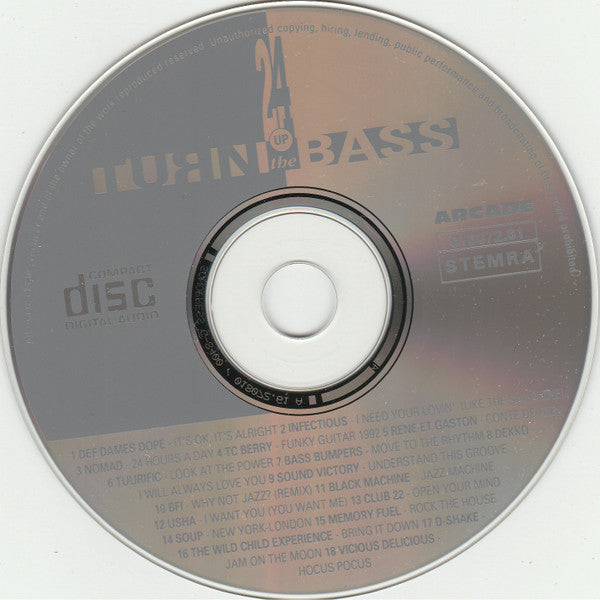 Various - Turn Up The Bass 24 (CD) Compact Disc Goede Staat