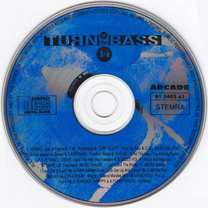 Various - Turn Up The Bass Volume ** (CD) Compact Disc Goede Staat