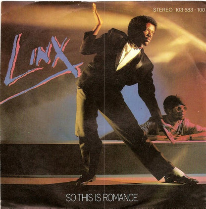 Linx - So This Is Romance Vinyl Singles Vinyl Very Good (VG) <br> Hoes Good Plus (G+)