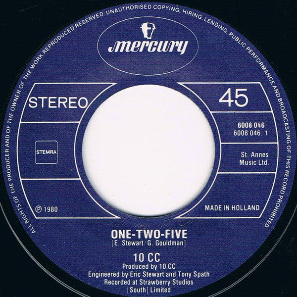 10cc - One-Two-Five