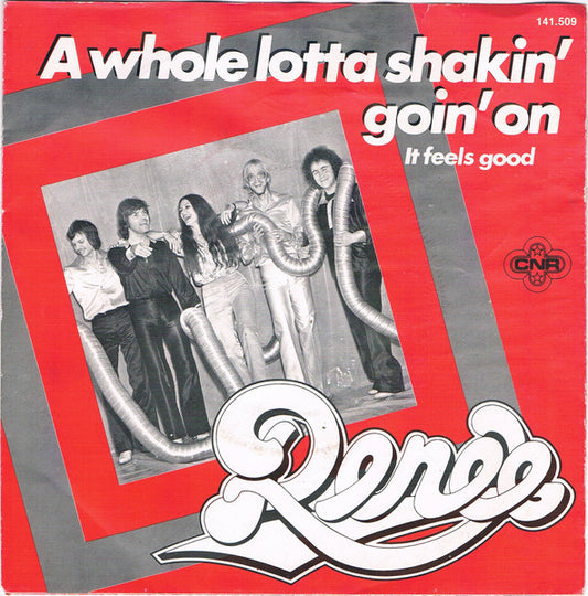 Renée - A Whole Lotta Shakin' Goin' On Vinyl Singles Vinyl Goed / Hoes Sticker