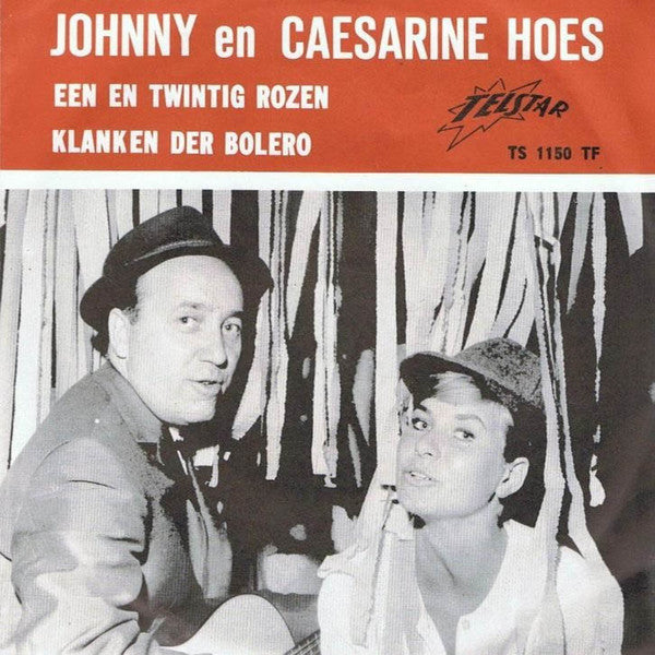 Johnny En Caesarine - Een En Twintig Rozen 36655 Vinyl Singles Zeer Goede Staat