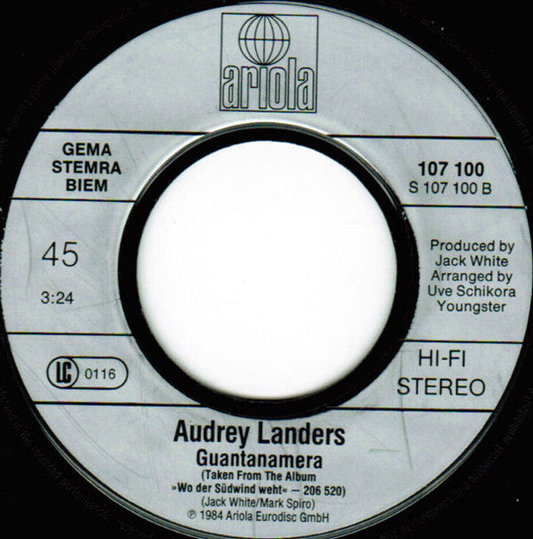 Audrey Landers & Camilo Sesto - Mi Amor 28352 Vinyl Singles VINYLSINGLES.NL