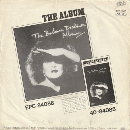 Barbara Dickson - It's Really You Vinyl Singles Vinyl Very Good (VG) <br> Hoes Good Plus (G+)