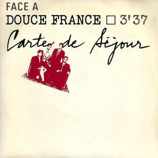 Carte De Séjour - Douce France 36090 Vinyl Singles Goede Staat