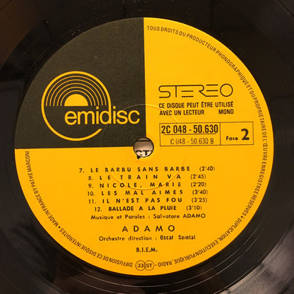 Adamo - Chansons De Mes Seize Ans (LP) 50006 Vinyl LP Goede Staat