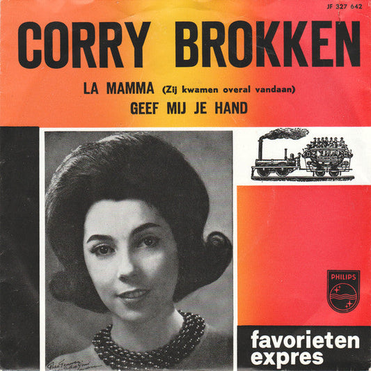 Corry Brokken - La Mamma (Zij Kwamen Overal Vandaan) Vinyl Singles Goede Staat