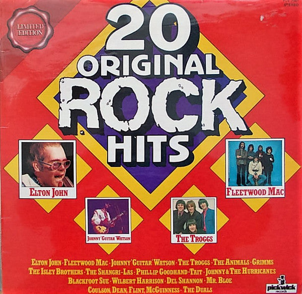 Various - ** Original Rock Hits (LP) Vinyl LP Vinyl Very Good (VG) <br> Hoes Good Plus (G+)