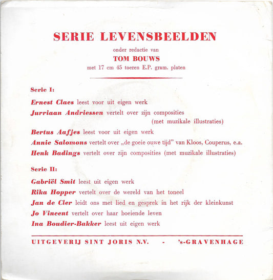 Jan de Cler - Levensbeeld Van jan De Cler