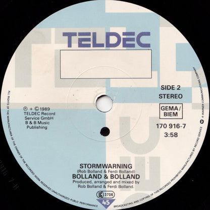 Bolland & Bolland - The Wall Came Tumbling Down Vinyl Singles Vinyl Very Good (VG) <br> Hoes Good Plus (G+)