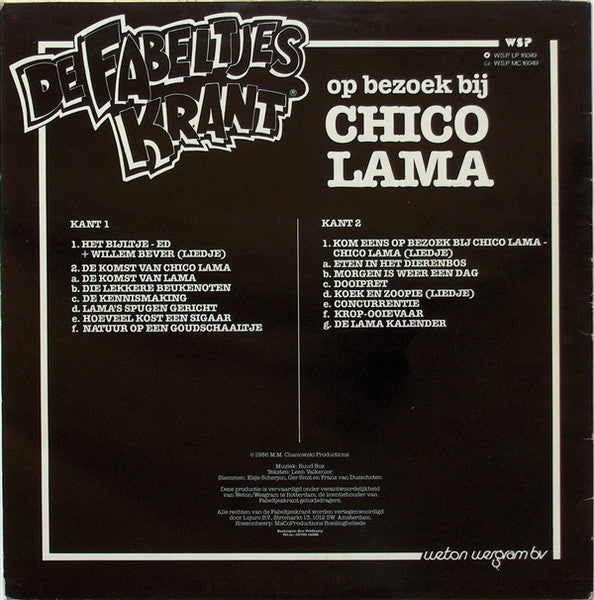 Fabeltjeskrant - Op Bezoek Bij Chico Lama (LP)