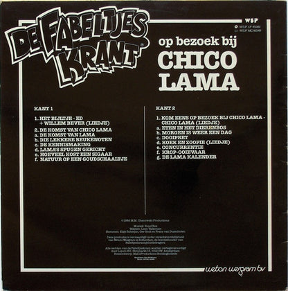 Fabeltjeskrant - Op Bezoek Bij Chico Lama (LP)