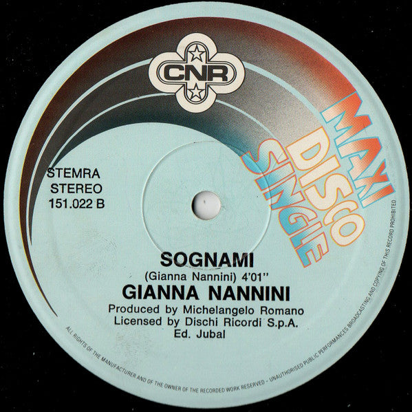 Gianna Nannini - America (Maxi-Single) Maxi-Singles Vinyl (VG) <br> Hoes Generic