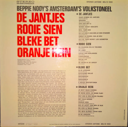 Beppie Nooy's Amsterdams Volkstoneel - De Jantjes / Rooie Sien / Bleke Bet / Oranje Hein (LP) 52225