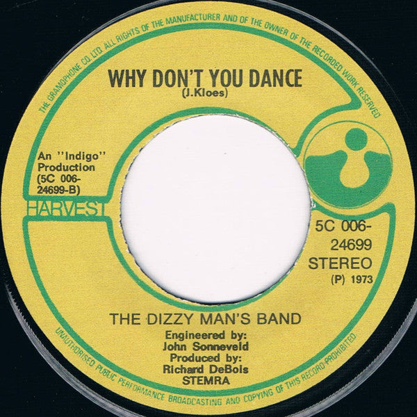 Dizzy Man's Band - The Show 39268 Vinyl Singles Goede Staat