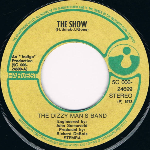 Dizzy Man's Band - The Show 39268 Vinyl Singles Goede Staat