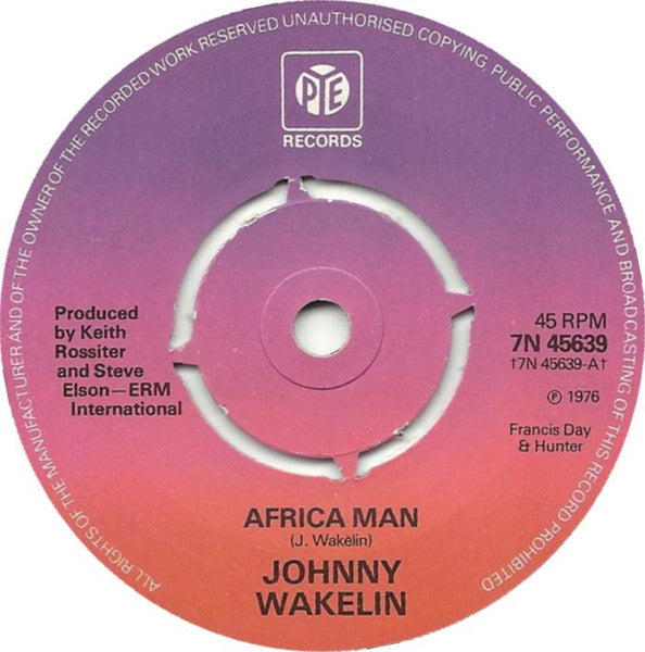 Johnny Wakelin - Africa Man 35389 Vinyl Singles VINYLSINGLES.NL