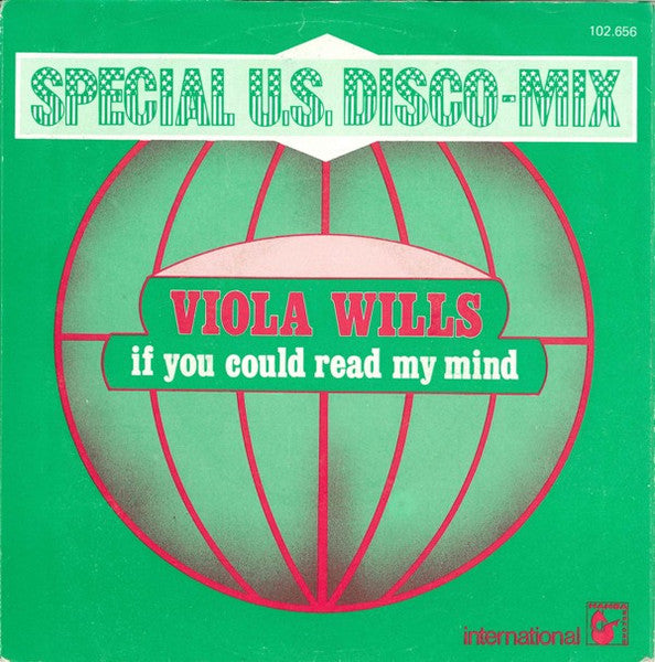 Viola Wills - If You Could Read My Mind (Special U.S. Disco-Mix) 19497 Vinyl Singles Goede Staat