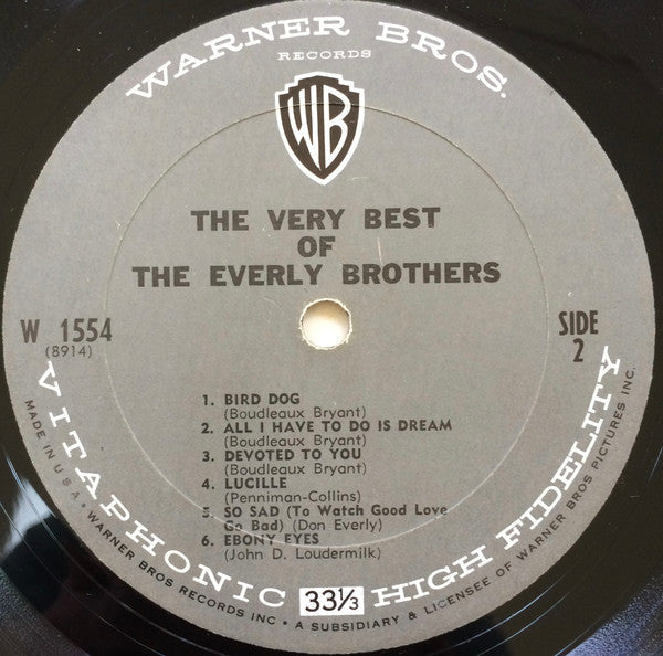 Everly Brothers - The Very Best Of The Everly Brothers (LP) 43323 Vinyl LP Goede Staat