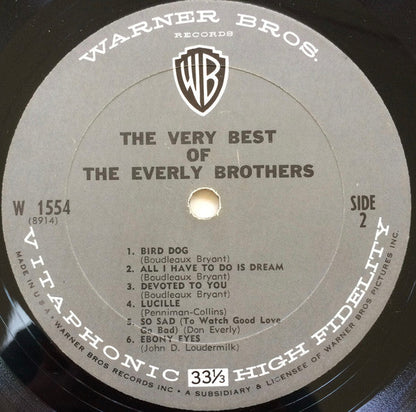 Everly Brothers - The Very Best Of The Everly Brothers (LP) 46502 Vinyl LP Goede Staat