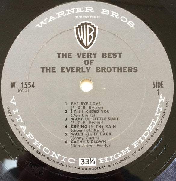 Everly Brothers - The Very Best Of The Everly Brothers (LP) 43323 Vinyl LP Goede Staat