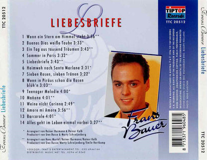 Frans Bauer - Liebesbriefe (CD) Compact Disc Goede Staat