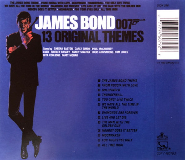 Various - James Bond - ** Original Themes (CD) Compact Disc Goede Staat