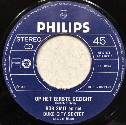 Bob Smit - Op 'T Eerste Gezicht 08293 Vinyl Singles Hoes: Generic