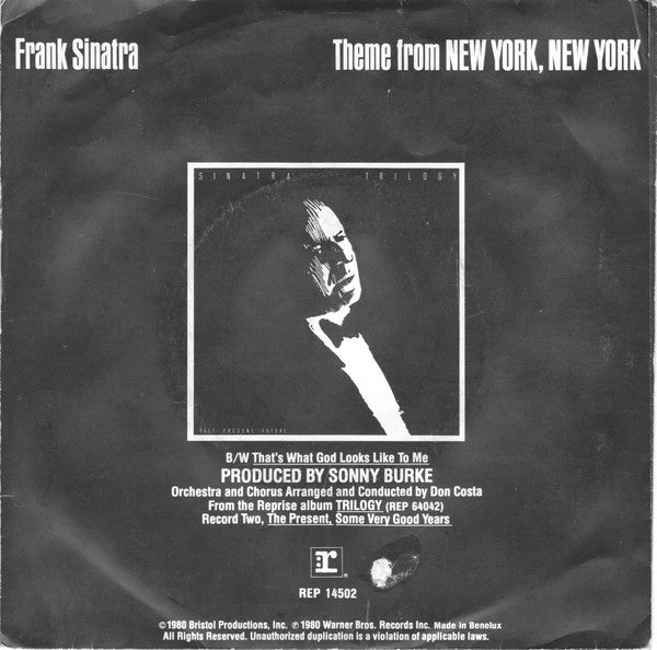 Frank Sinatra - Theme From New York, New York 35686 Vinyl Singles VINYLSINGLES.NL