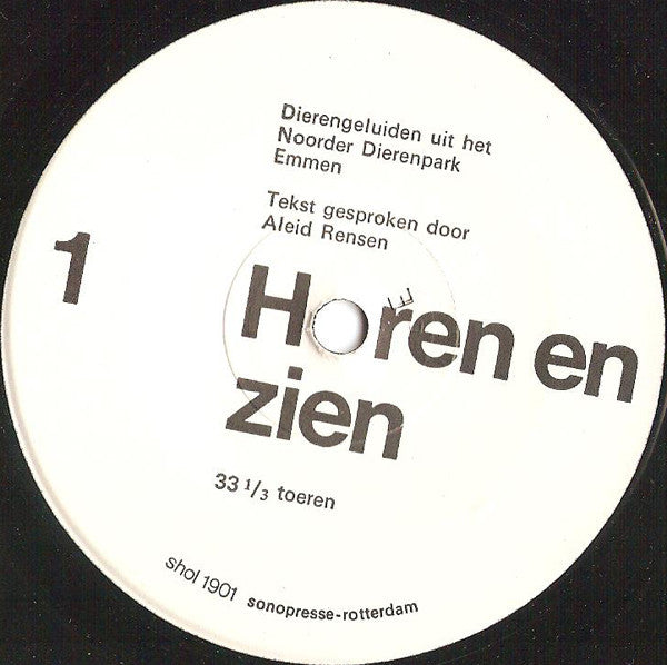 No Artist - Horen En Zien 1 32951 Vinyl Singles Goede Staat