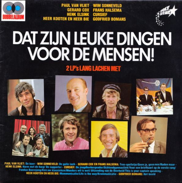 Various - Dat Zijn Leuke Dingen Voor De Mensen! (LP) 50627 Vinyl LP Dubbel Goede Staat