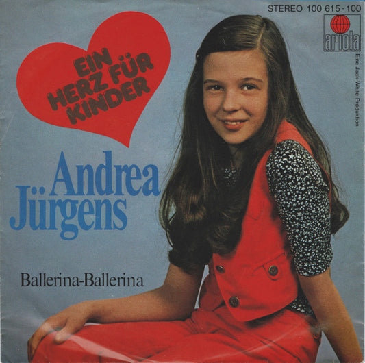 Andrea Jürgens - Ein Herz Für Kinder 37190 Vinyl Singles Goede Staat