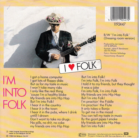 Bart Peeters & De Radio's - I'm Into Folk