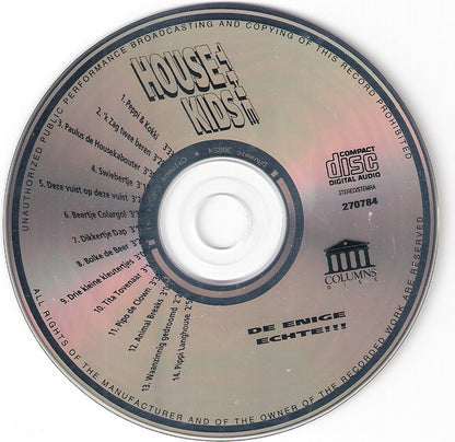 House The Kids - House The Kids (CD) Compact Disc Goede Staat