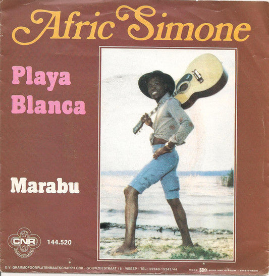 Afric Simone - Playa Blanca 08003 Vinyl Singles Goede Staat