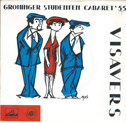 Groninger Studenten Cabaret '55 - Visa Vers (EP) 34234 Vinyl Singles Goede Staat