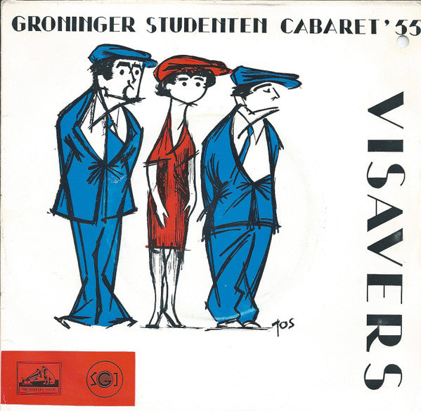 Groninger Studenten Cabaret '** - Visa Vers Vinyl Singles Vinyl Very Good (VG) <br> Hoes Good Plus (G+)
