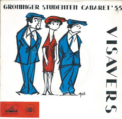Groninger Studenten Cabaret '** - Visa Vers Vinyl Singles Vinyl Very Good (VG) <br> Hoes Good Plus (G+)