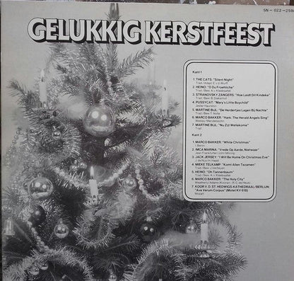 Various - Gelukkig Kerstfeest (LP) 50785 Vinyl LP Goede Staat