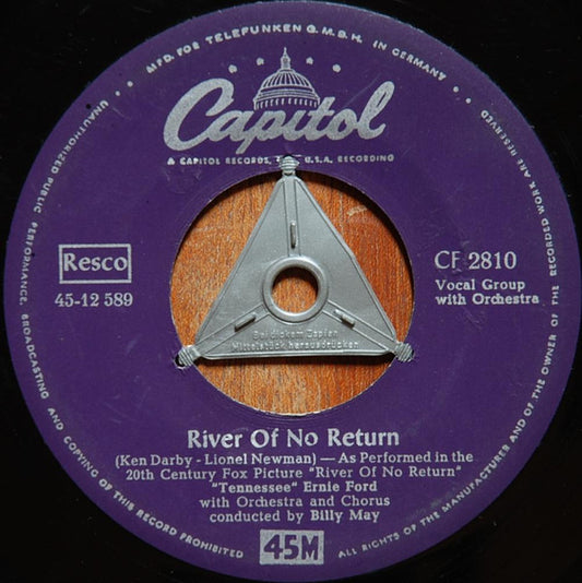 Tennessee Ernie Ford - Give Me Your Word Vinyl Singles Vinyl Very Good (VG) <br> Hoes Generic