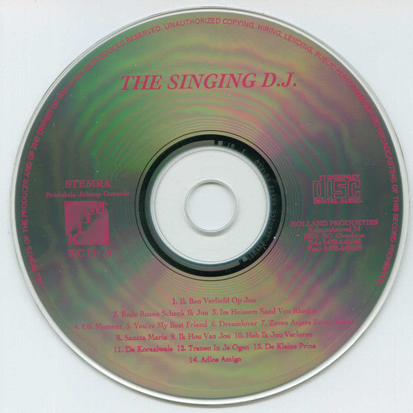 Singing D.J. - The Singing D.J. (CD) Compact Disc Goede Staat