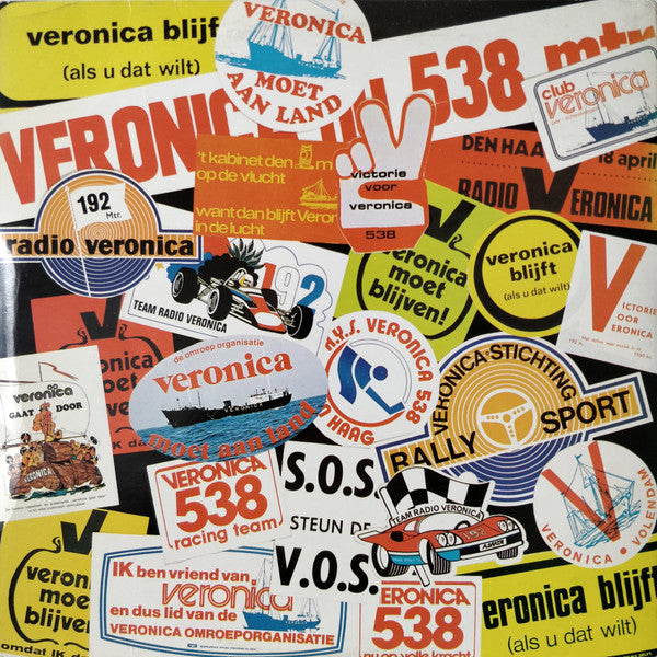 Various - De 15 Beste Veronica Tunes / De Noordzee Tune (LP) 52451 Vinyl LP Vinyl Very Good (VG) <br> Hoes Good Plus (G+)