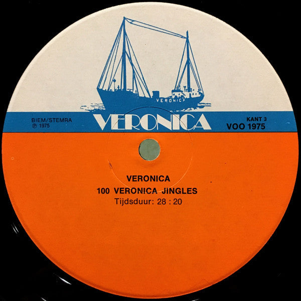 Various - De 15 Beste Veronica Tunes / De Noordzee Tune (LP) 52451 Vinyl LP Vinyl Very Good (VG) <br> Hoes Good Plus (G+)