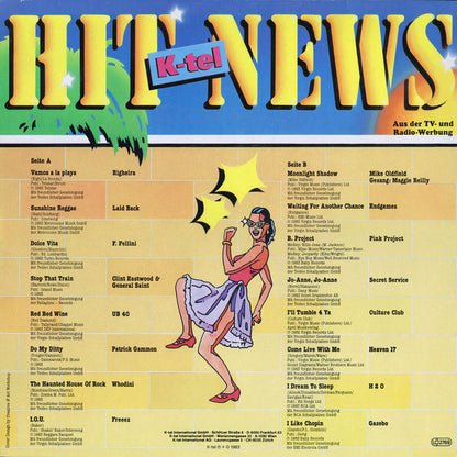 Various - Hit-News (LP) Vinyl LP Vinyl Very Good (VG) <br> Hoes Good Plus (G+)
