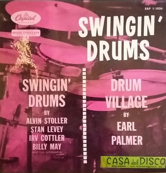 Various - Swingin' Drums (EP) 26731 Vinyl Singles EP Goede Staat